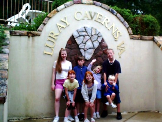 outside the caverns