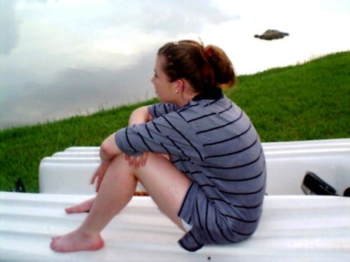 Amanda reflecting